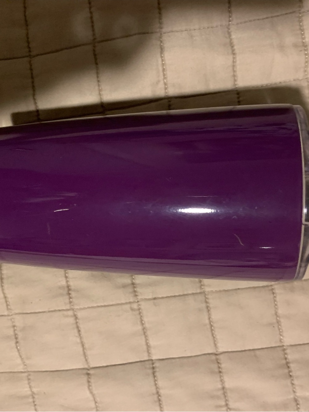 Insulated Travel Tumbler - Vibrant Purple Stainless Drink Cup
